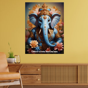 Póster Inspirado en el Señor Ganesha