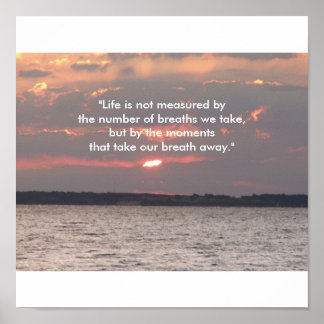 Póster Inspirado en la playa