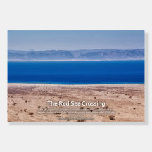 Poster Inspirador de Cruce del Mar Rojo
