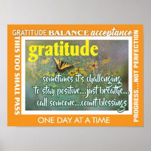 póster inspirador de gratitud 19