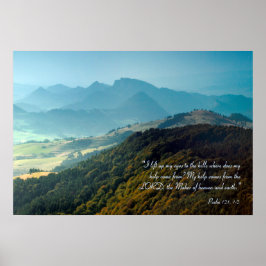 Póster Inspirador | Salmo 121