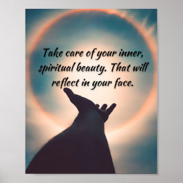 Póster Inspirar y motivar con nuestro asombroso