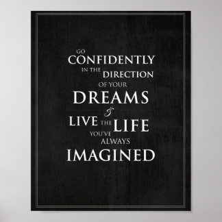 Póster Inspirational Quote 8"x10" Art Print