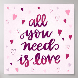 Póster Inspirational Quote Poster