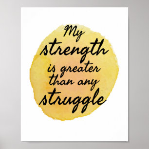 Póster Inspirational quotes for self acceptance