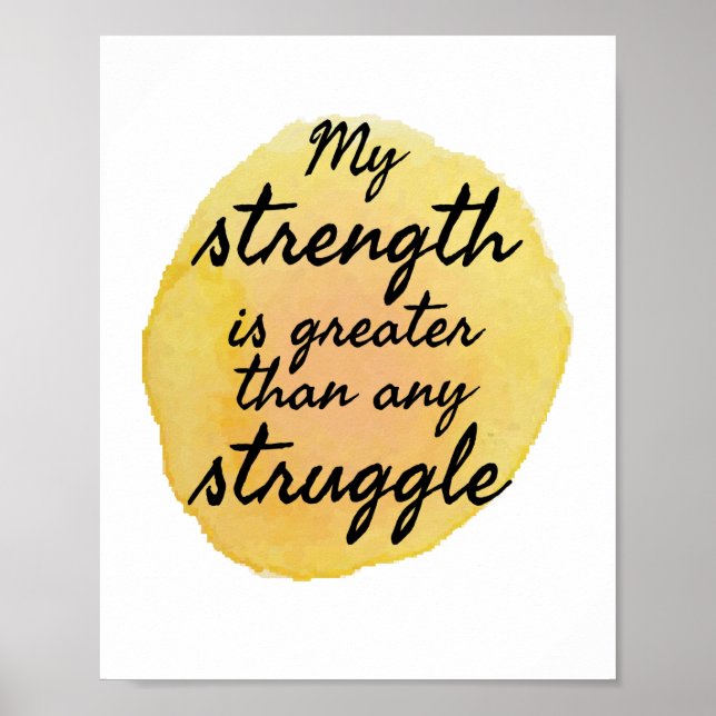 Póster Inspirational quotes for self acceptance (Frente)