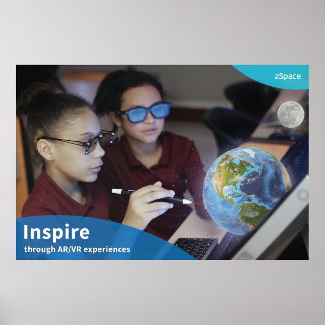 Póster Inspire - Poster zSpace de 24" x 36" (Frente)
