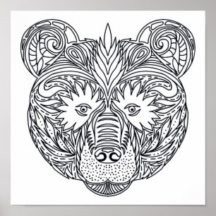 Póster Inspired Bear 2