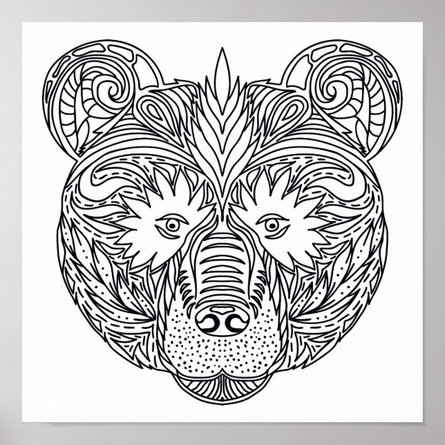 Póster Inspired Bear 2 (Frente)