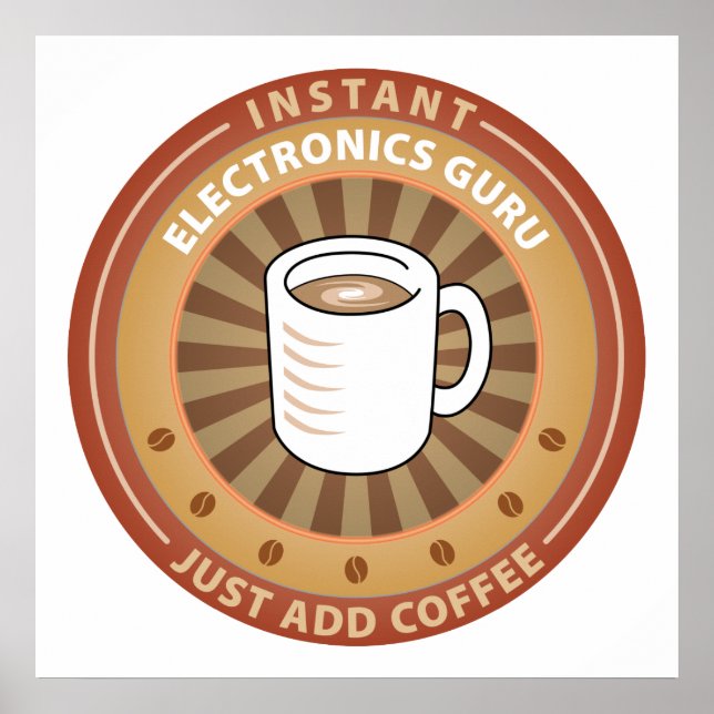 Póster Instant Electronics Guru (Frente)