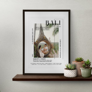 Póster Instantánea fotográfica   Recuerdo de viaje de imp