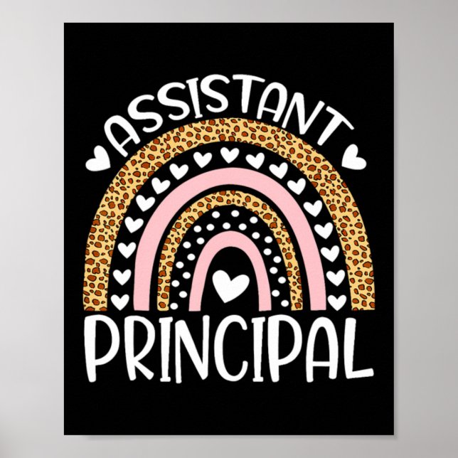 Póster Instantánea Principal Boho Arcoíris Leopardo Prime (Frente)
