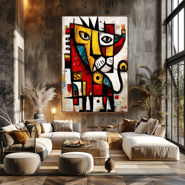 Póster Instinto Soberano — Expresión Abstracta Contemporá (Subido por el creador)