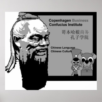 Póster Instituto Copenhagen Business Confucius
