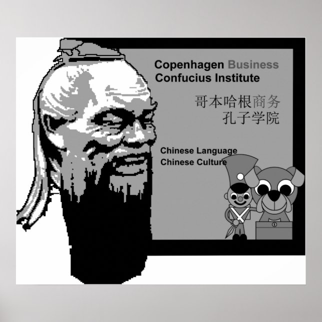 Póster Instituto Copenhagen Business Confucius (Frente)