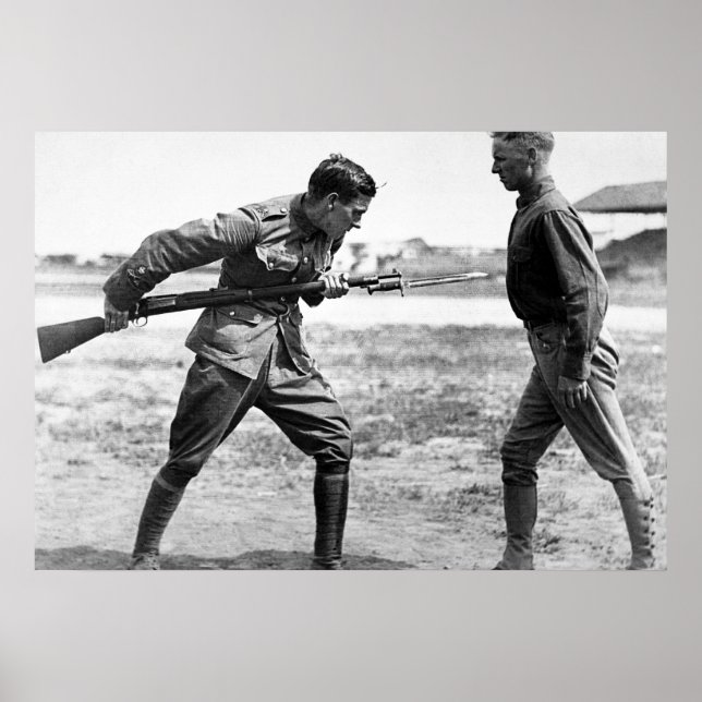Póster Instrucción Bayonet (Frente)
