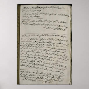 Póster Instrucciones de Friedrich Wilhelm I