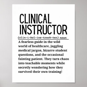 Póster Instructor Clínico
