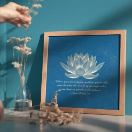 Póster Instructor de estudio de YOGA Cuota de meditación 