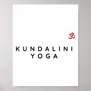 Póster Instructor de Yoga Kundalini Principiante de Yoga