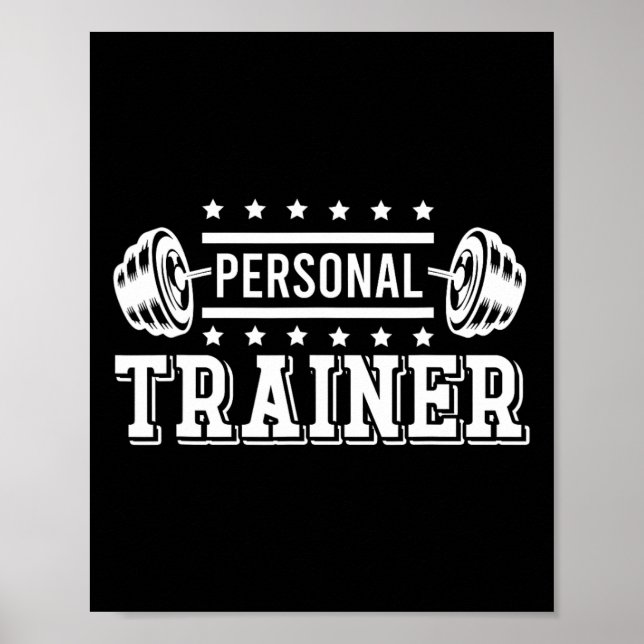 Póster Instructor personal de mantenimiento de la carroce (Frente)
