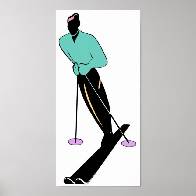 PÓSTER INSTRUCTOR SKI (Frente)