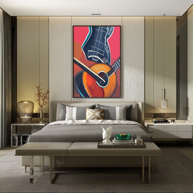 Póster Instrumentos de acuarela (Subido por el creador)