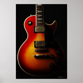 Póster Instrumentos de guitarra