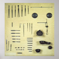 Instrumentos del funda de un oculista, de Reims