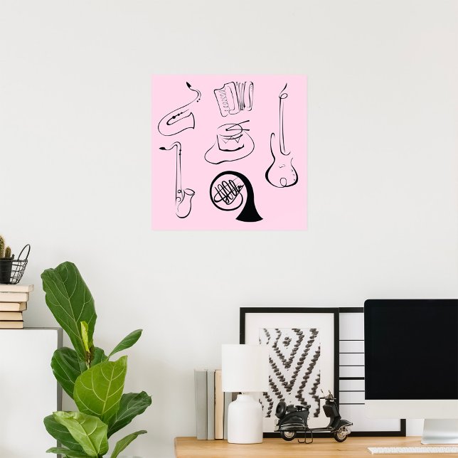 Póster Instrumentos musicales (Subido por el creador)