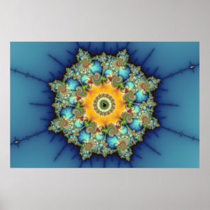 Póster Insular - Mandelbrot Art