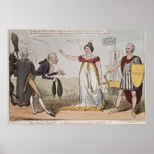 Póster Insulto secreto o soborno y corrupción rechazado