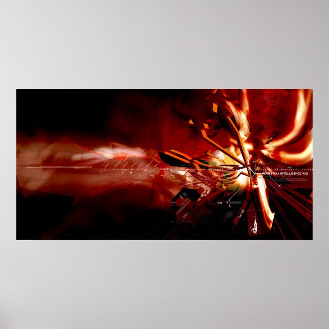 Póster Inteligencia industrial (Frente)