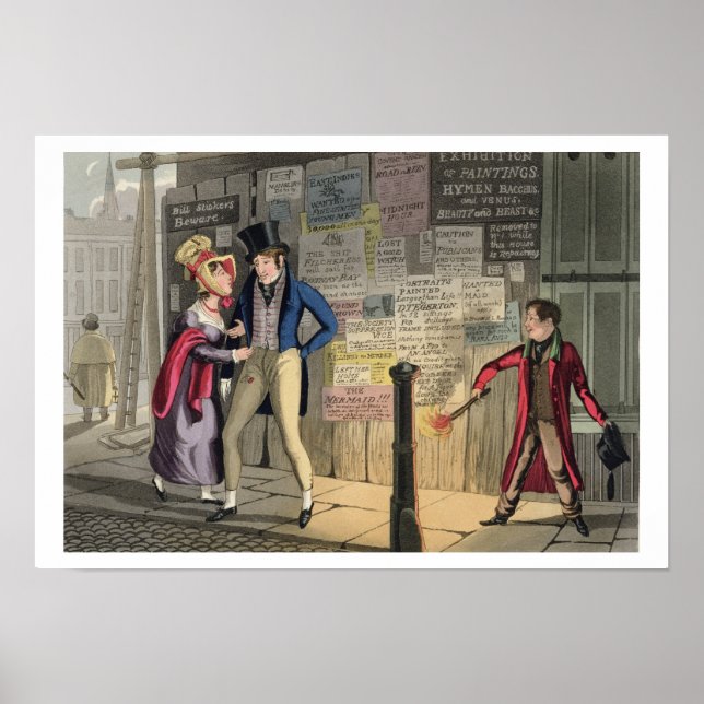 Póster Intemperancia, placa 5 de 'La Cualificación Necesa (Frente)