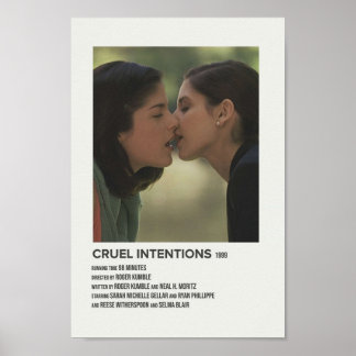Póster intenciones crueles 1999