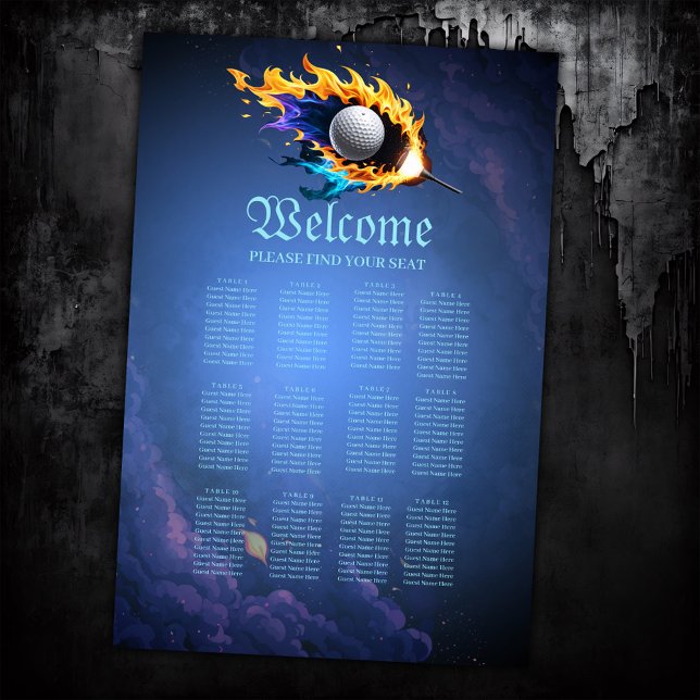 Póster Intensidad de la llama: La pelota de golf en acció (Subido por el creador)