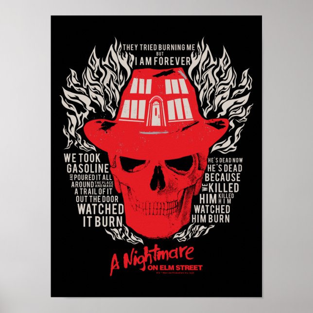 Póster Intentaron Quemarme (Frente)