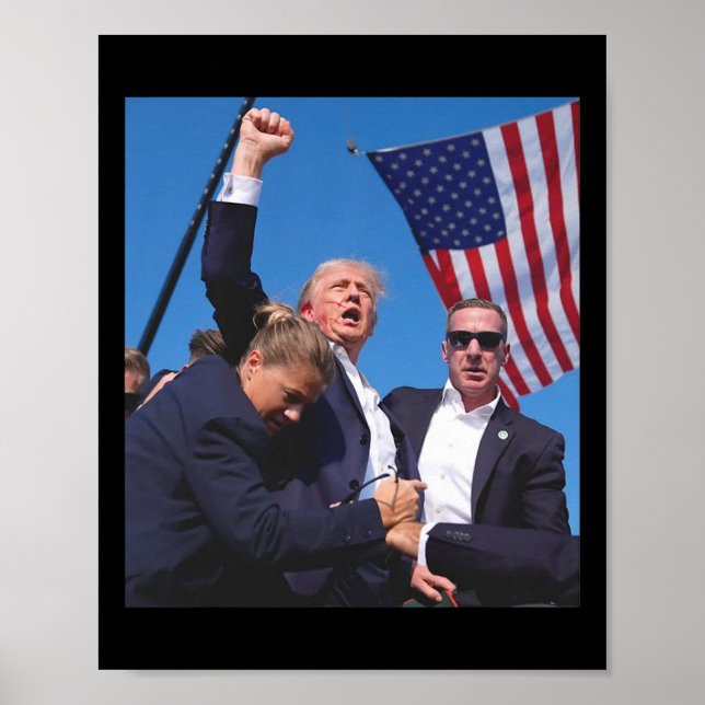 Póster Intento de inflación de Trump (Frente)