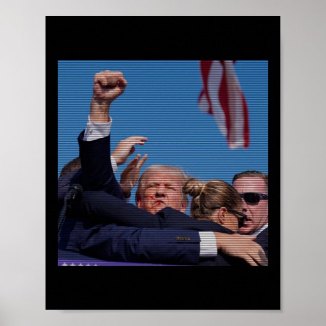 Póster Intento de nación - El ataque de Trump a la concen (Frente)
