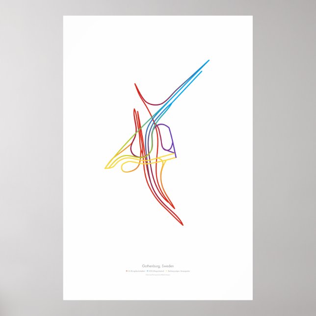 Póster Interchange Choreography: Gothenburg, Sweden (Frente)