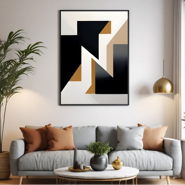 Póster Interconnected Geometry (Subido por el creador)