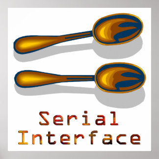 Póster Interfaz serie