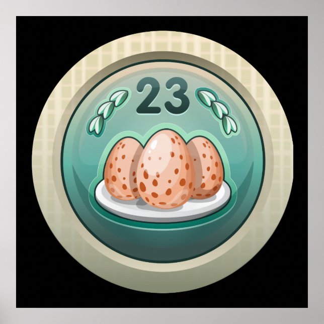 Póster Interferencia: wegger eggy del logro (Frente)