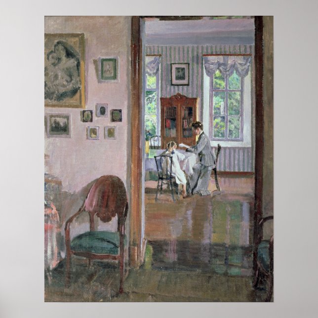 Póster Interior, 1910 (Frente)