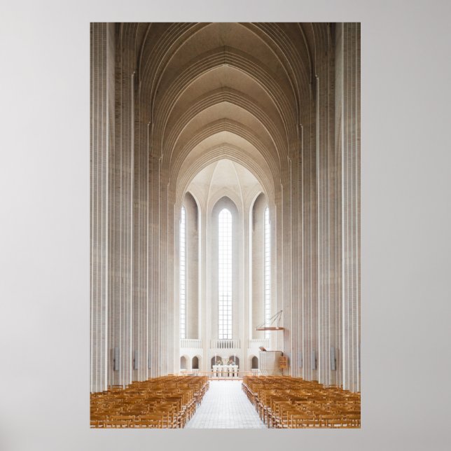 PÓSTER INTERIOR CATEDRAL VACÍO (Frente)