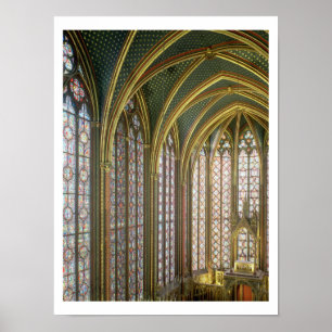 Póster Interior de la capilla superior que parece del