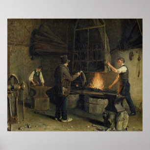 Póster Interior de la Forja, 1837