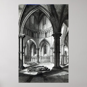 Póster Interior de la Iglesia del Templo