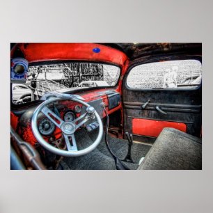 Póster Interior de la rata