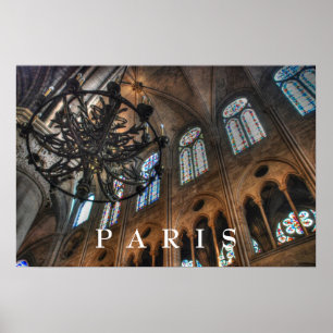 Póster Interior de Notre Dame